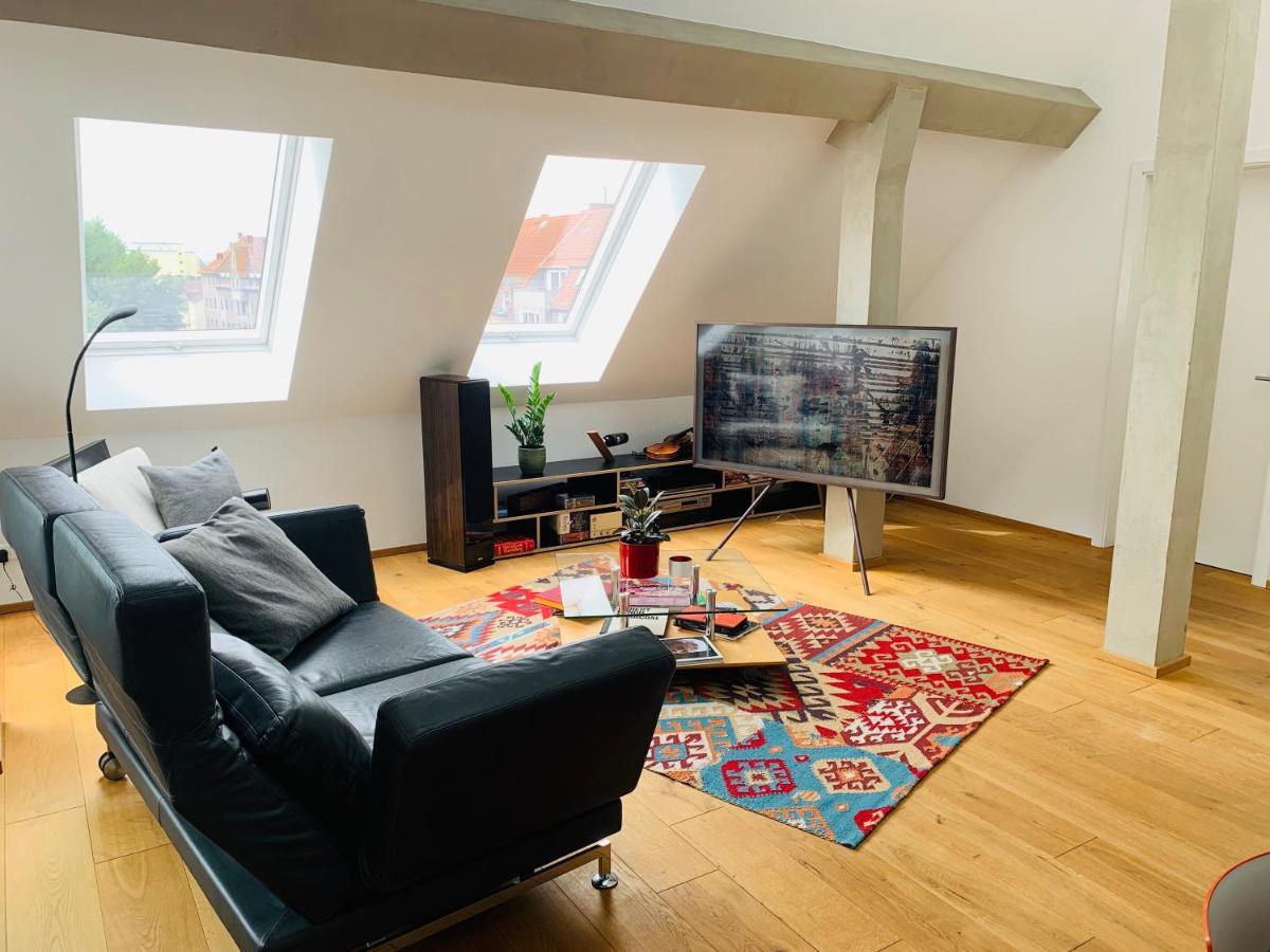 Апартаменты Exklusives Penthouse Im Ehemaligen Bunker Ганновер Экстерьер фото